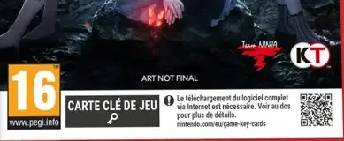 Fatal Frame II: Crimson Butterfly Remake, the PEGI square on its front