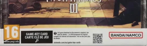 Little Nightmares III, the PEGI square on its front