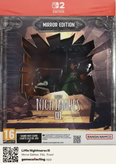 Little Nightmares III Nintendo Switch 2, PAL box front