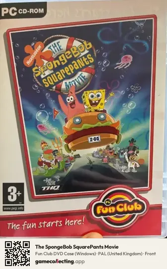 The SpongeBob SquarePants Movie Computer, United Kingdom box front