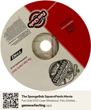 The SpongeBob SquarePants Movie Computer, PAL disc