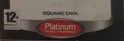 Final Fantasy X, the PEGI square on its front
