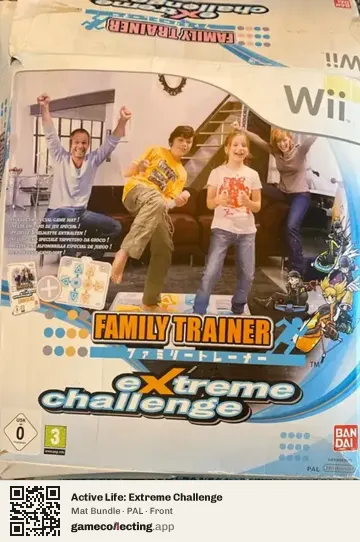 Active Life: Extreme Challenge Nintendo Wii, PAL box front