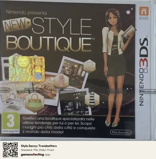 Style Savvy: Trendsetters Nintendo 3DS, Italy box front