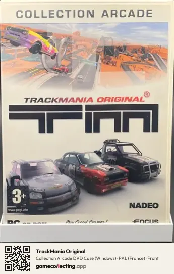 TrackMania Original Computer, France box front
