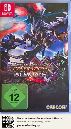 Monster Hunter Generations Ultimate Nintendo Switch, Germany box front