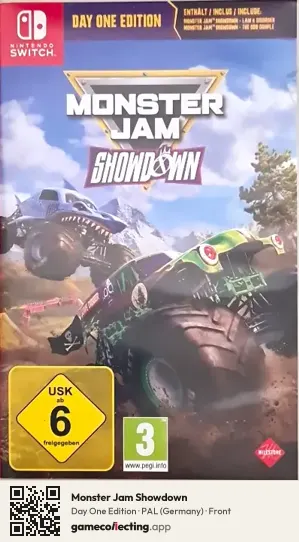 Monster Jam Showdown Nintendo Switch, Germany box front