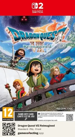 Dragon Quest VII Reimagined Nintendo Switch 2, PAL box front