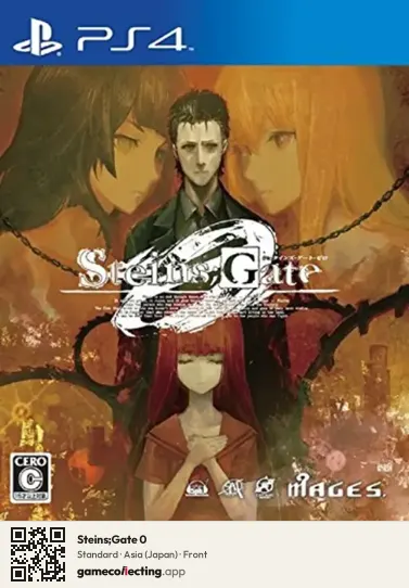 Steins;Gate 0 PlayStation 4, Asia box front