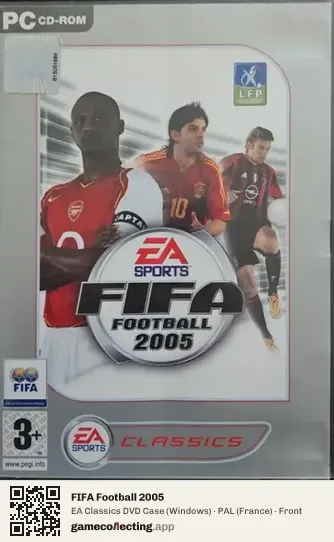 FIFA Football 2005 Computer, France box front