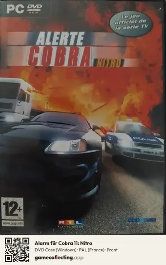 Alarm für Cobra 11: Nitro Computer, France box front