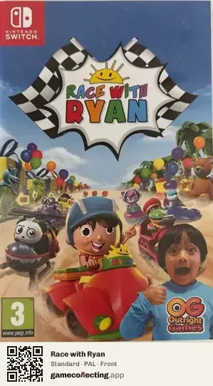 Race with Ryan Nintendo Switch, PAL box front