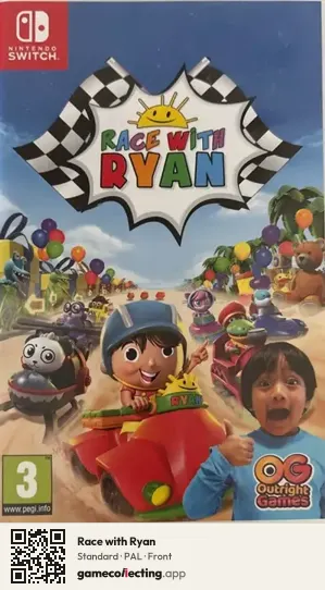 Race with Ryan Nintendo Switch, PAL box front