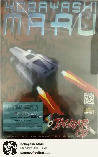 Kobayashi Maru Atari Jaguar CD, PAL box front