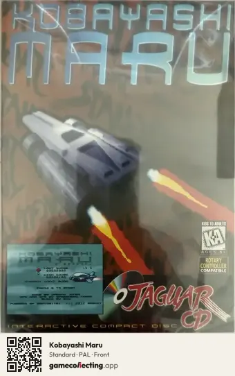 Kobayashi Maru Atari Jaguar CD, PAL box front