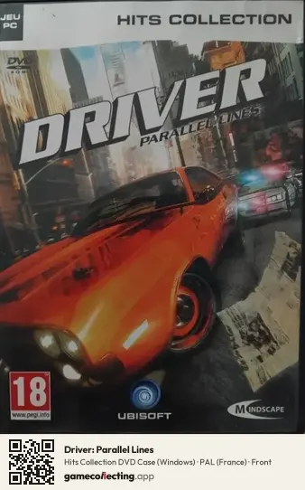 Driver: Parallel Lines Computer, France box front