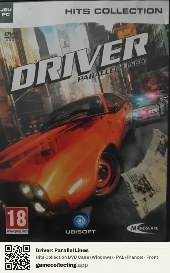 Driver: Parallel Lines Computer, France box front