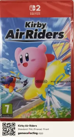 Kirby Air Riders Nintendo Switch 2, France box front