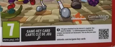 Nicktoons & The Dice of Destiny, the PEGI square on its front