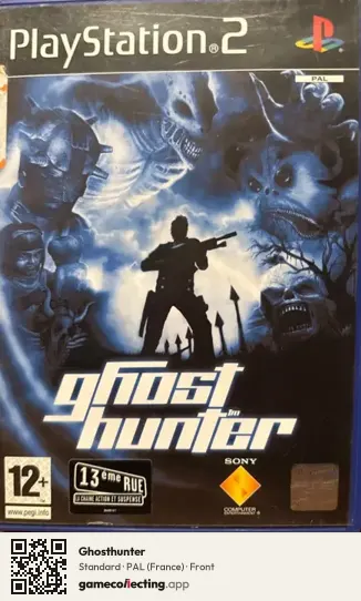 Ghosthunter PlayStation 2, France box front