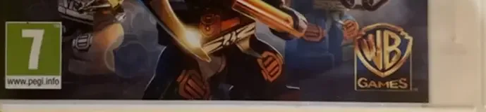 LEGO Ninjago: Shadow of Ronin, the PEGI square on its front