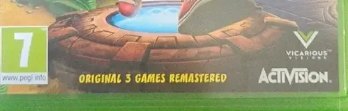 Crash Bandicoot N. Sane Trilogy, the USK square on its front