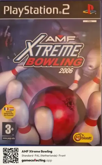 AMF Xtreme Bowling PlayStation 2, Netherlands box front