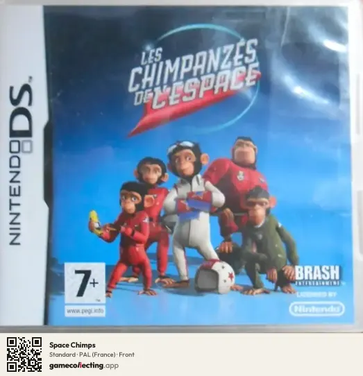 Space Chimps Nintendo DS, France box front