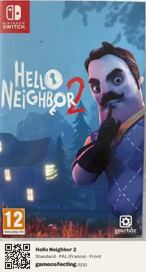 Hello Neighbor 2 Nintendo Switch, France box front
