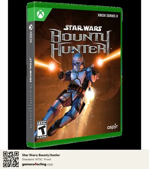 Star Wars: Bounty Hunter Xbox Series X, NTSC box front