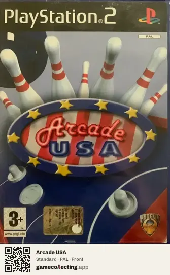 Arcade USA PlayStation 2, PAL box front