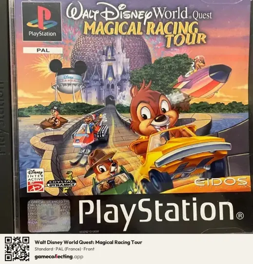 Walt Disney World Quest: Magical Racing Tour PlayStation, France box front