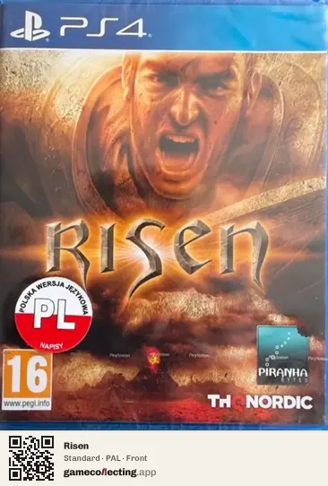 Risen PlayStation 4, PAL box front