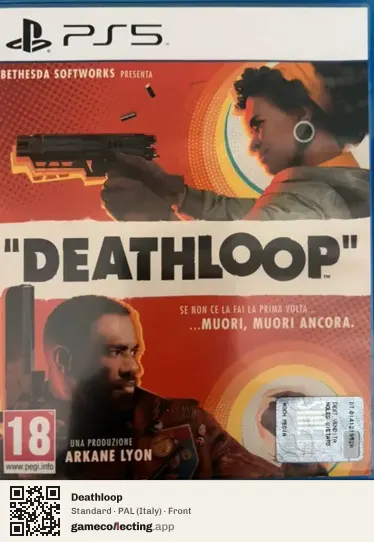 Deathloop PlayStation 5, Italy box front