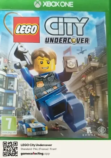 LEGO City Undercover Xbox One, France box front