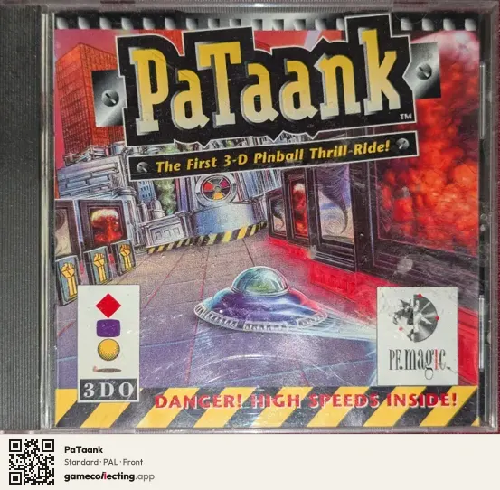 PaTaank 3DO Interactive Multiplayer, PAL box front