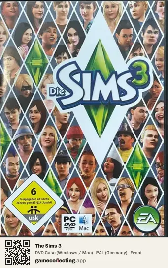 The Sims 3 Computer, Germany box front