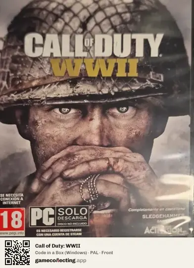 Call of Duty: WWII Computer, PAL box front