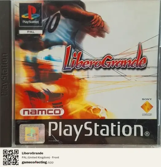 LiberoGrande PlayStation, United Kingdom box front