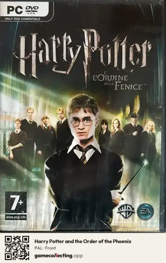 Harry Potter and the Order of the Phoenix Computer, PAL box front