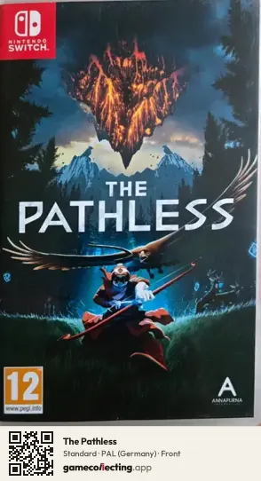 The Pathless Nintendo Switch, Germany box front