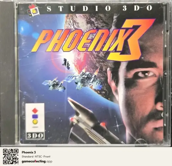 Phoenix 3 3DO Interactive Multiplayer, NTSC box front