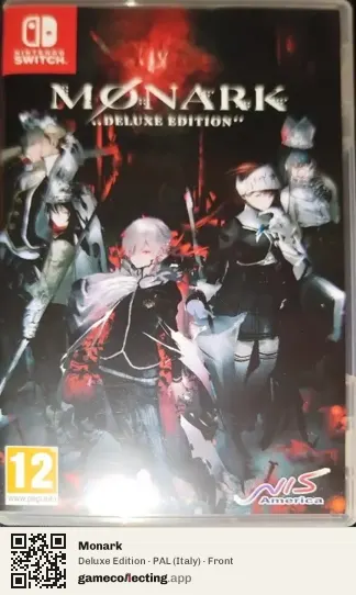 Monark Nintendo Switch, Italy box front