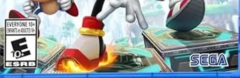 Sonic X Shadow Generations, the ESRB box on its front