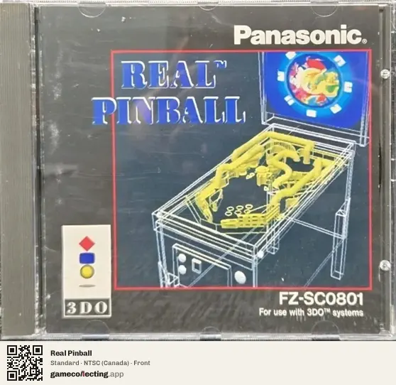 Real Pinball 3DO Interactive Multiplayer, Canada box front