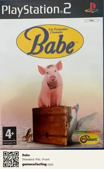 Babe PlayStation 2, PAL box front