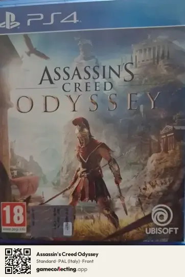 Assassin's Creed Odyssey PlayStation 4, Italy box front