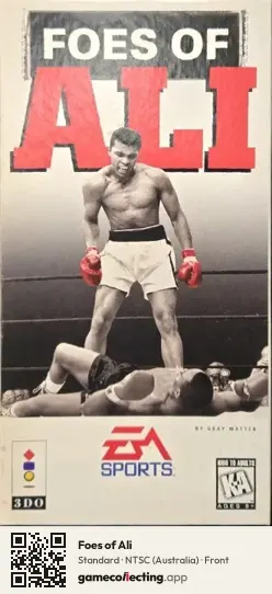 Foes of Ali 3DO Interactive Multiplayer, Australia box front