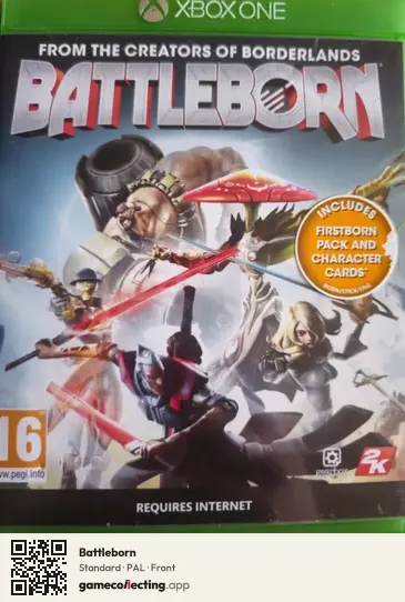 Battleborn Xbox One, PAL box front