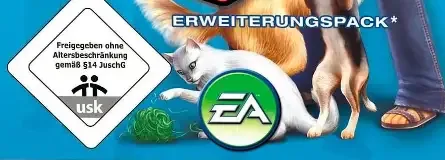The Sims 2: Pets, the USK square on its front